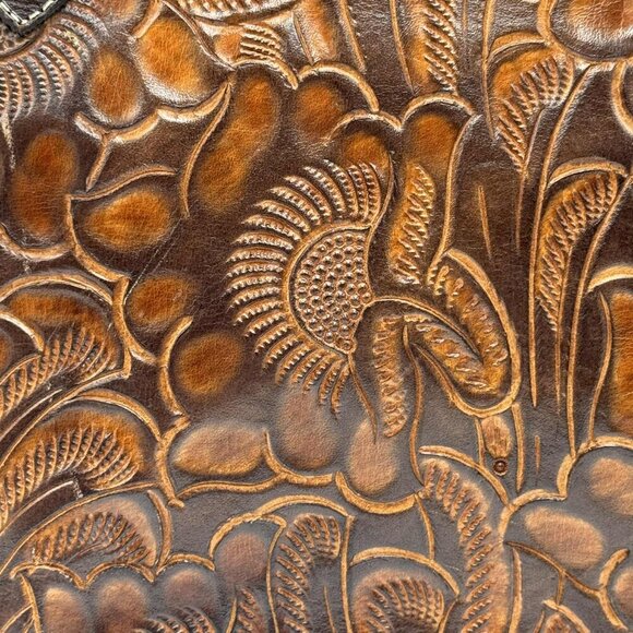 Leather Purse Artisan Brown - Picture 13 of 14